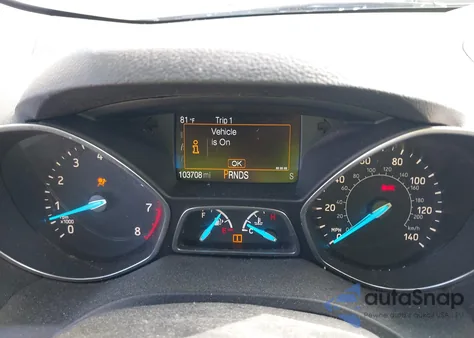 2018 Ford Escape S z USA, uszkodzony, nr VIN 1FMCU0F72JUA79540